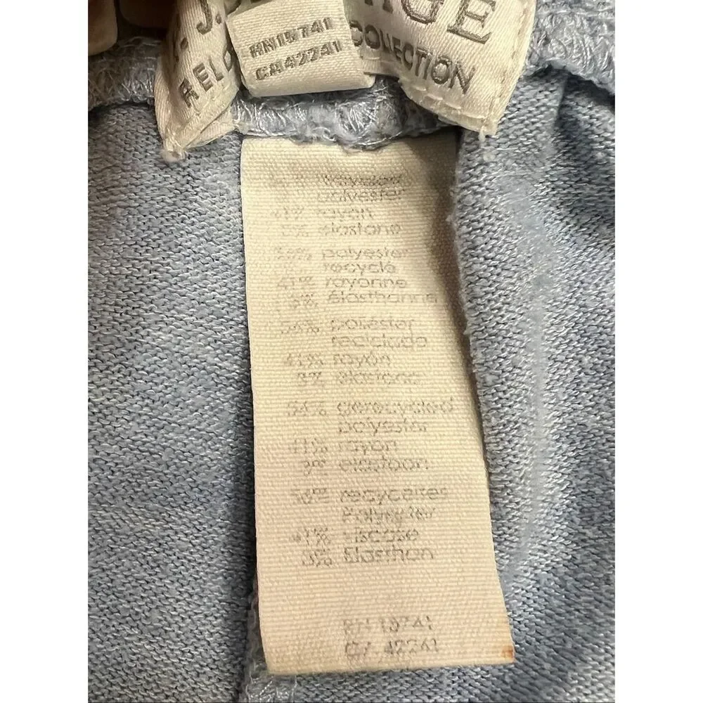 P.J. Salvage Women's Short Sleeve Top and Bottom Pajama Set Light Blue Size 8
